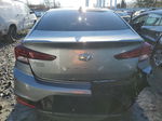 2019 Hyundai Elantra Sel Gray vin: KMHD84LF6KU769997