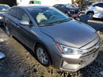 2019 Hyundai Elantra Sel Gray vin: KMHD84LF6KU769997