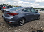 2019 Hyundai Elantra Sel Gray vin: KMHD84LF6KU818888