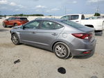 2019 Hyundai Elantra Sel Gray vin: KMHD84LF6KU858825