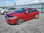 2017 Hyundai Elantra Se Red vin: KMHD84LF7HU093830