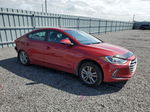 2017 Hyundai Elantra Se Red vin: KMHD84LF7HU093830