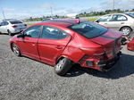 2017 Hyundai Elantra Se Red vin: KMHD84LF7HU093830