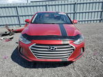 2017 Hyundai Elantra Se Red vin: KMHD84LF7HU093830