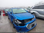 2017 Hyundai Elantra Se Blue vin: KMHD84LF7HU401756