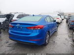 2017 Hyundai Elantra Se Blue vin: KMHD84LF7HU401756