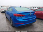 2017 Hyundai Elantra Se Blue vin: KMHD84LF7HU401756