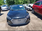 2018 Hyundai Elantra Sel Black vin: KMHD84LF7JU562906