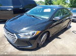 2018 Hyundai Elantra Sel Black vin: KMHD84LF7JU562906