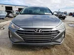 2019 Hyundai Elantra Sel Gray vin: KMHD84LF7KU762007