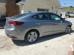 2019 Hyundai Elantra Sel Gray vin: KMHD84LF7KU781737