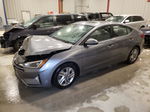 2019 Hyundai Elantra Sel Gray vin: KMHD84LF7KU816762