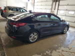 2019 Hyundai Elantra Sel Черный vin: KMHD84LF7KU863743