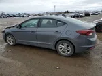 2019 Hyundai Elantra Sel Gray vin: KMHD84LF7KU869803