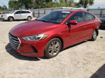 2017 Hyundai Elantra Se Red vin: KMHD84LF8HU064630