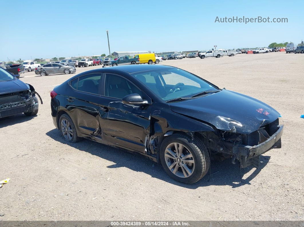 2017 Hyundai Elantra Se Black vin: KMHD84LF8HU182810