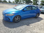 2017 Hyundai Elantra Se Синий vin: KMHD84LF8HU192611