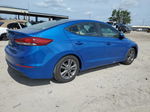 2017 Hyundai Elantra Se Blue vin: KMHD84LF8HU192611