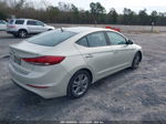 2017 Hyundai Elantra Se Beige vin: KMHD84LF8HU218138