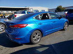 2017 Hyundai Elantra Se Blue vin: KMHD84LF8HU241743