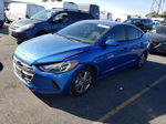 2017 Hyundai Elantra Se Blue vin: KMHD84LF8HU241743