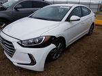 2017 Hyundai Elantra Se White vin: KMHD84LF8HU252631