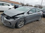 2017 Hyundai Elantra Se Gray vin: KMHD84LF8HU369822