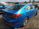 2017 Hyundai Elantra Se Синий vin: KMHD84LF8HU425709