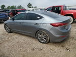 2018 Hyundai Elantra Sel Gray vin: KMHD84LF8JU513245