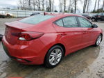 2019 Hyundai Elantra Sel Red vin: KMHD84LF8KU796831