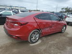 2019 Hyundai Elantra Sel Red vin: KMHD84LF8KU817077