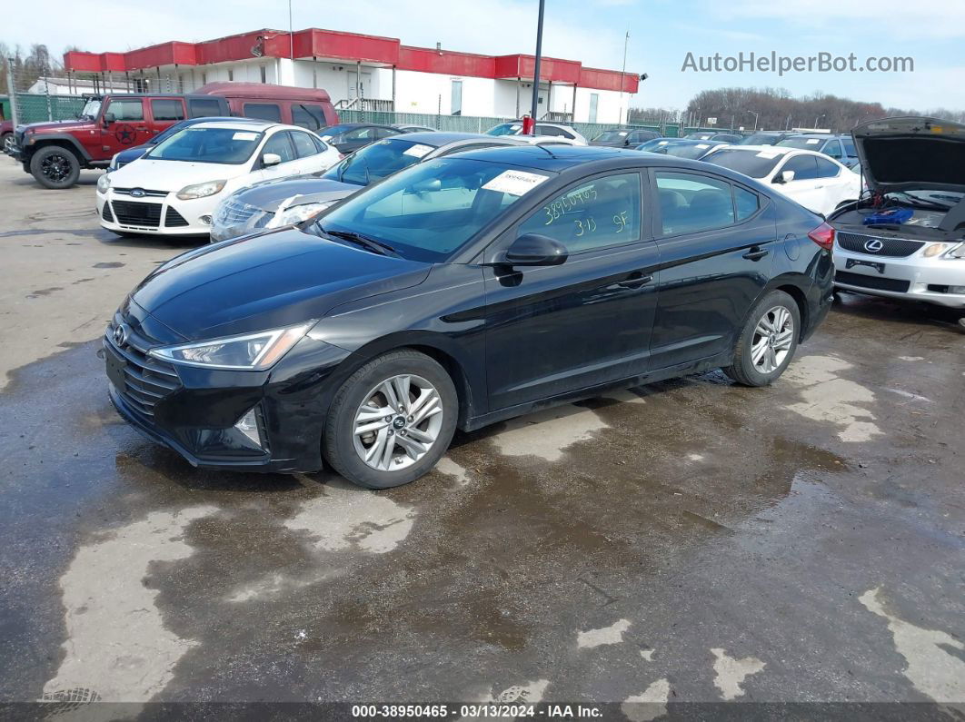 2019 Hyundai Elantra Value Edition Black vin: KMHD84LF8KU840343