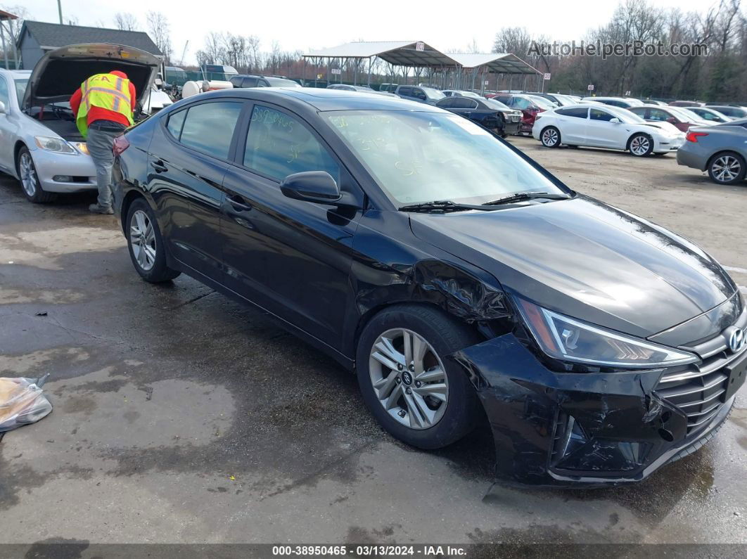 2019 Hyundai Elantra Value Edition Black vin: KMHD84LF8KU840343