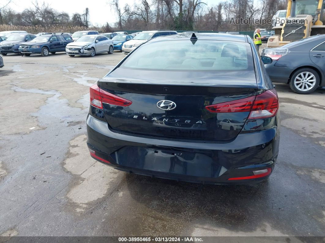 2019 Hyundai Elantra Value Edition Black vin: KMHD84LF8KU840343