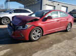 2017 Hyundai Elantra Se Maroon vin: KMHD84LF9HU141425