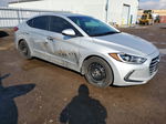 2017 Hyundai Elantra Se Silver vin: KMHD84LF9HU169273