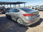 2017 Hyundai Elantra Se Gray vin: KMHD84LF9HU174649