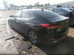 2017 Hyundai Elantra Limited Черный vin: KMHD84LF9HU332889