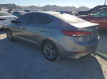 2017 Hyundai Elantra Se Gray vin: KMHD84LF9HU382577