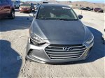 2017 Hyundai Elantra Se Gray vin: KMHD84LF9HU382577