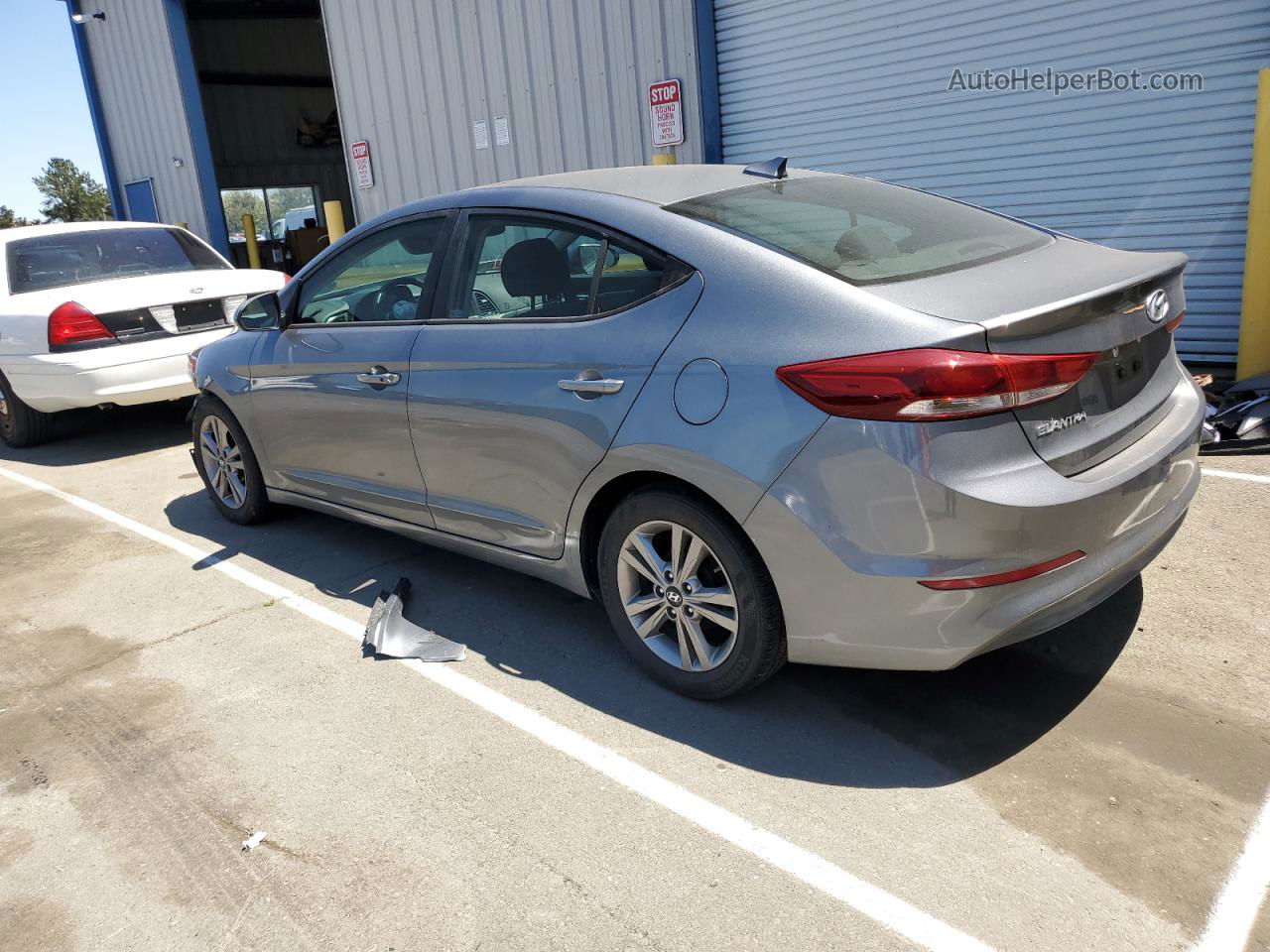 2017 Hyundai Elantra Se Charcoal vin: KMHD84LF9HU400057