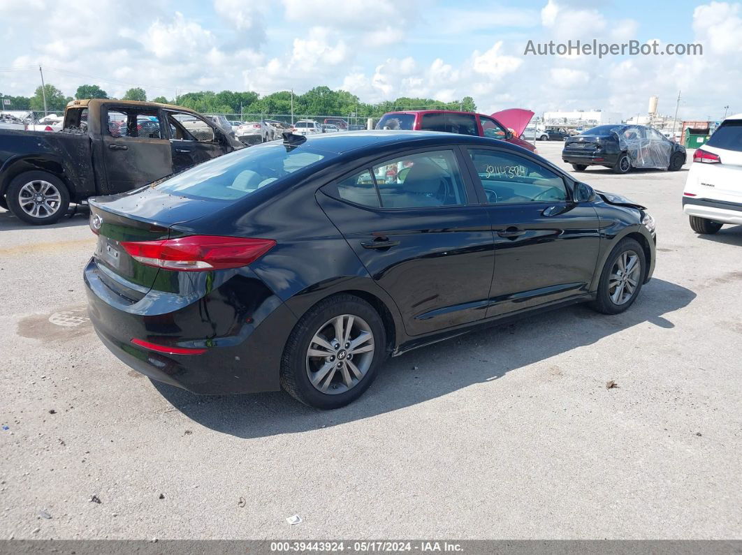 2018 Hyundai Elantra Value Edition Black vin: KMHD84LF9JU543161