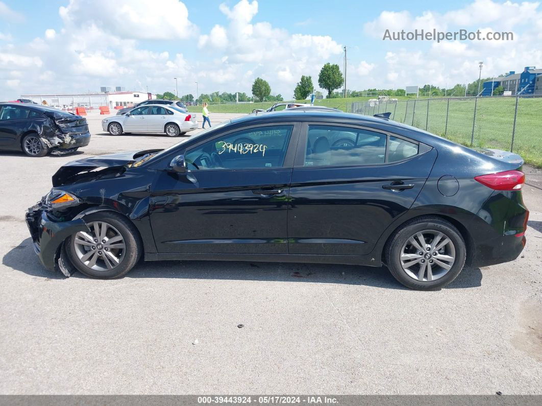 2018 Hyundai Elantra Value Edition Black vin: KMHD84LF9JU543161