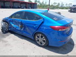 2018 Hyundai Elantra Limited Blue vin: KMHD84LF9JU599696