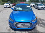 2018 Hyundai Elantra Limited Blue vin: KMHD84LF9JU599696