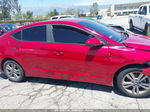 2018 Hyundai Elantra Sel Red vin: KMHD84LF9JU697840