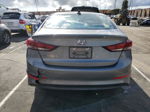 2018 Hyundai Elantra Sel Gray vin: KMHD84LF9JU711946