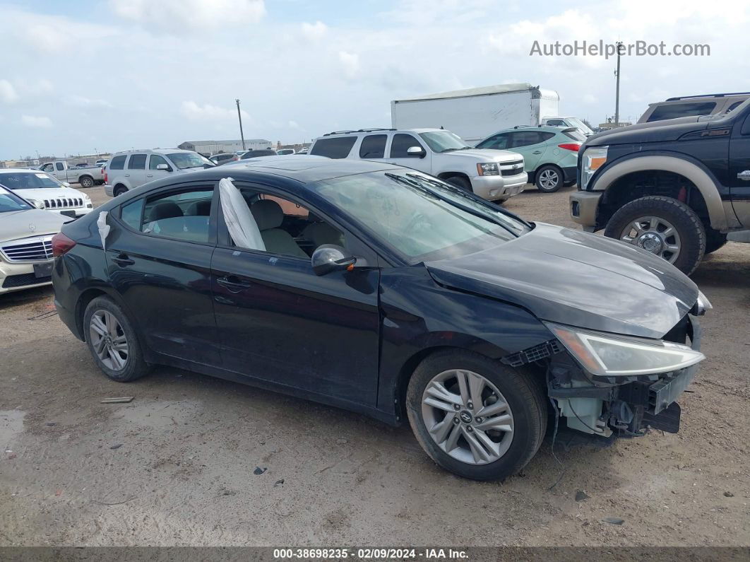 2019 Hyundai Elantra Value Edition Black vin: KMHD84LF9KU787782