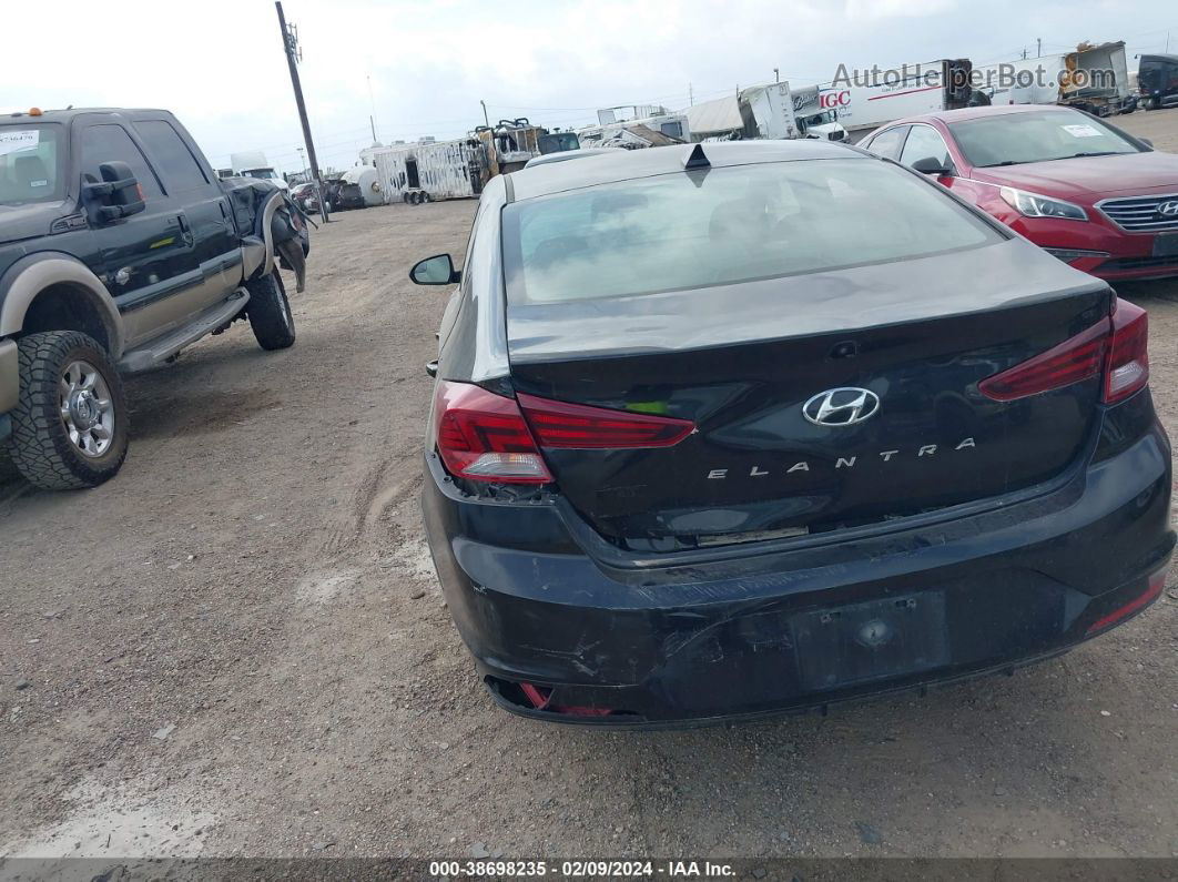 2019 Hyundai Elantra Value Edition Black vin: KMHD84LF9KU787782