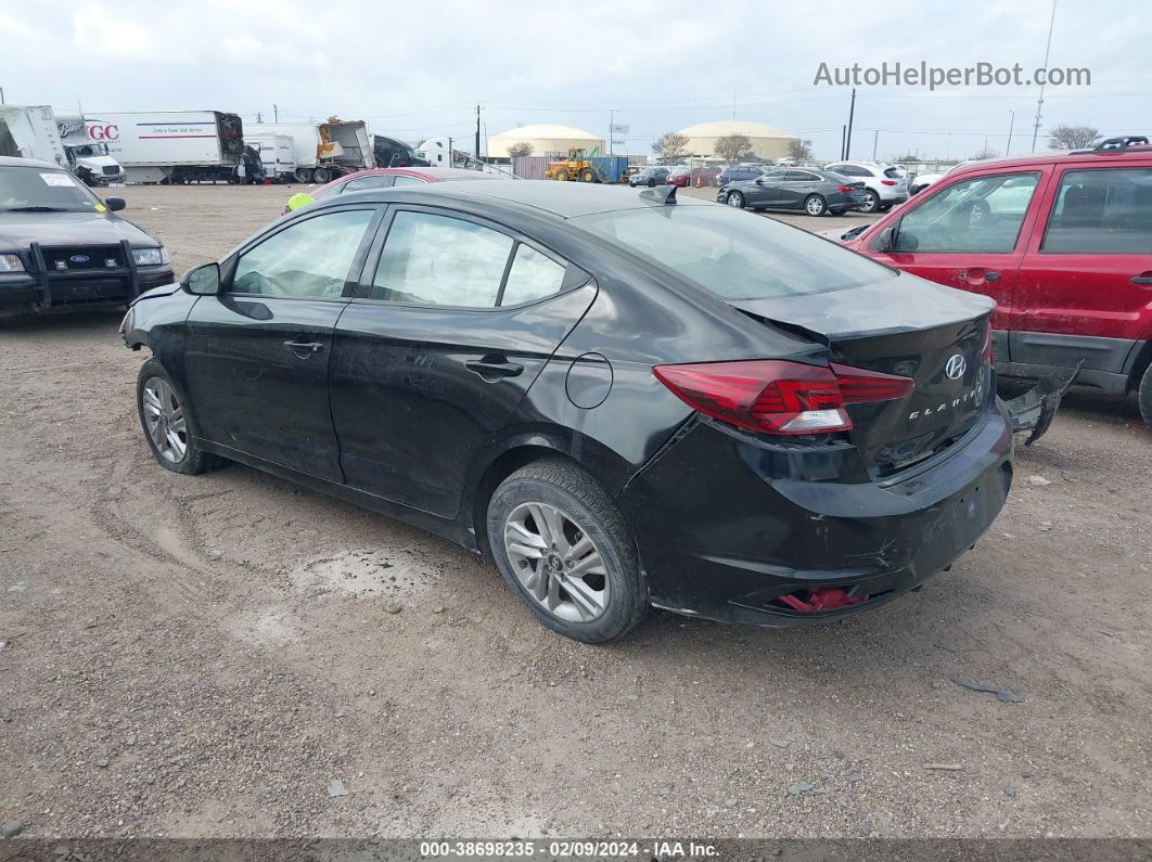 2019 Hyundai Elantra Value Edition Black vin: KMHD84LF9KU787782